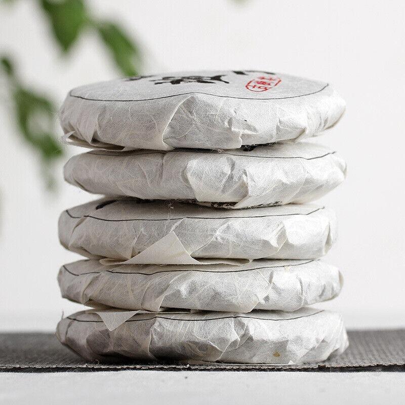 50 г Маленький сырой чайный пирог Баньчжан Сырой чай из старого дерева Маленький торт Юньнаньский чай пуэр