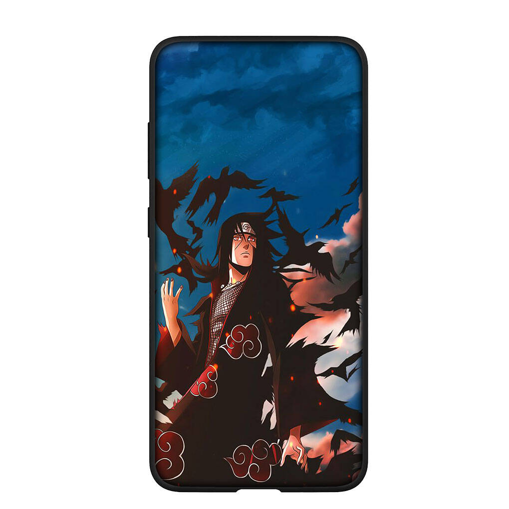 Чехол для телефона для iPhone 17 15 16 Plus Xiaomi Poco X7 X6 F8 F7 C85 C75 C71 Redmi Note 14 12 11 13 Pro Max A4 14C 13C 15C CoqueNarutos Итачи Учиха Обложка