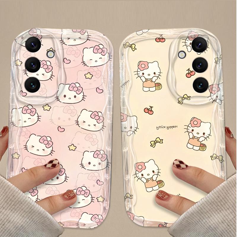 Мультяшный чехол Hello Kitty для Samsung Galaxy A16 A06 A55 A35 A25 A15 A05 A05S A54 A34 A24 A14 A73 A53 A33 A23 A13 A52 A32 A22