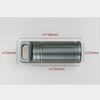 Blue Canister Waterproof Aluminum Alloy Medicine Seal Capsule Bottle Edc Outdoor Camping Tool