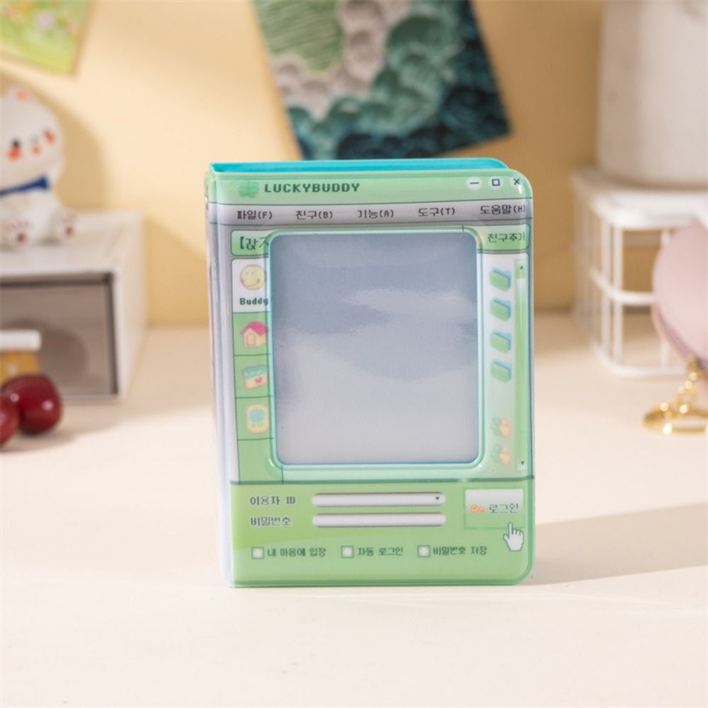 Double-sided Card Photocard Holder Cartoon Idol Photo Album Hollow Photo Album  Business Card