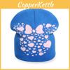 Knit Streetwear Mouse Hat With Patterned Design And Insulation Thermal