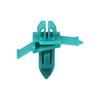 BCF1970 10 Pieces Moulding Clip for Toyota:75491-60011 Green Head Diameter: 31.1x12mm Stem Dia: 10.9mmm Over Height: 28.7mm