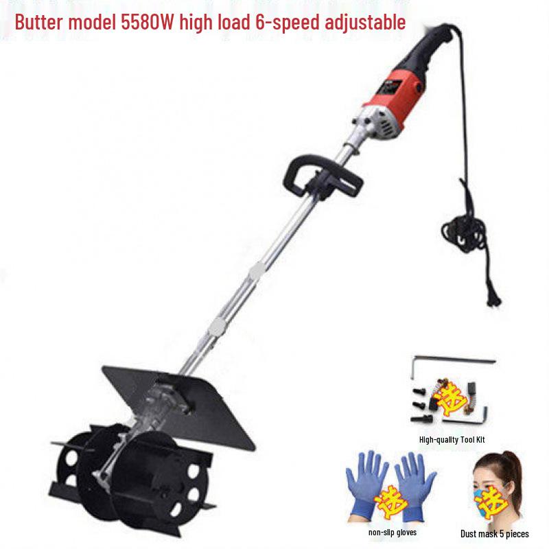 Handheld Electric Mixer for Cement, Mortar, and Animal Feed