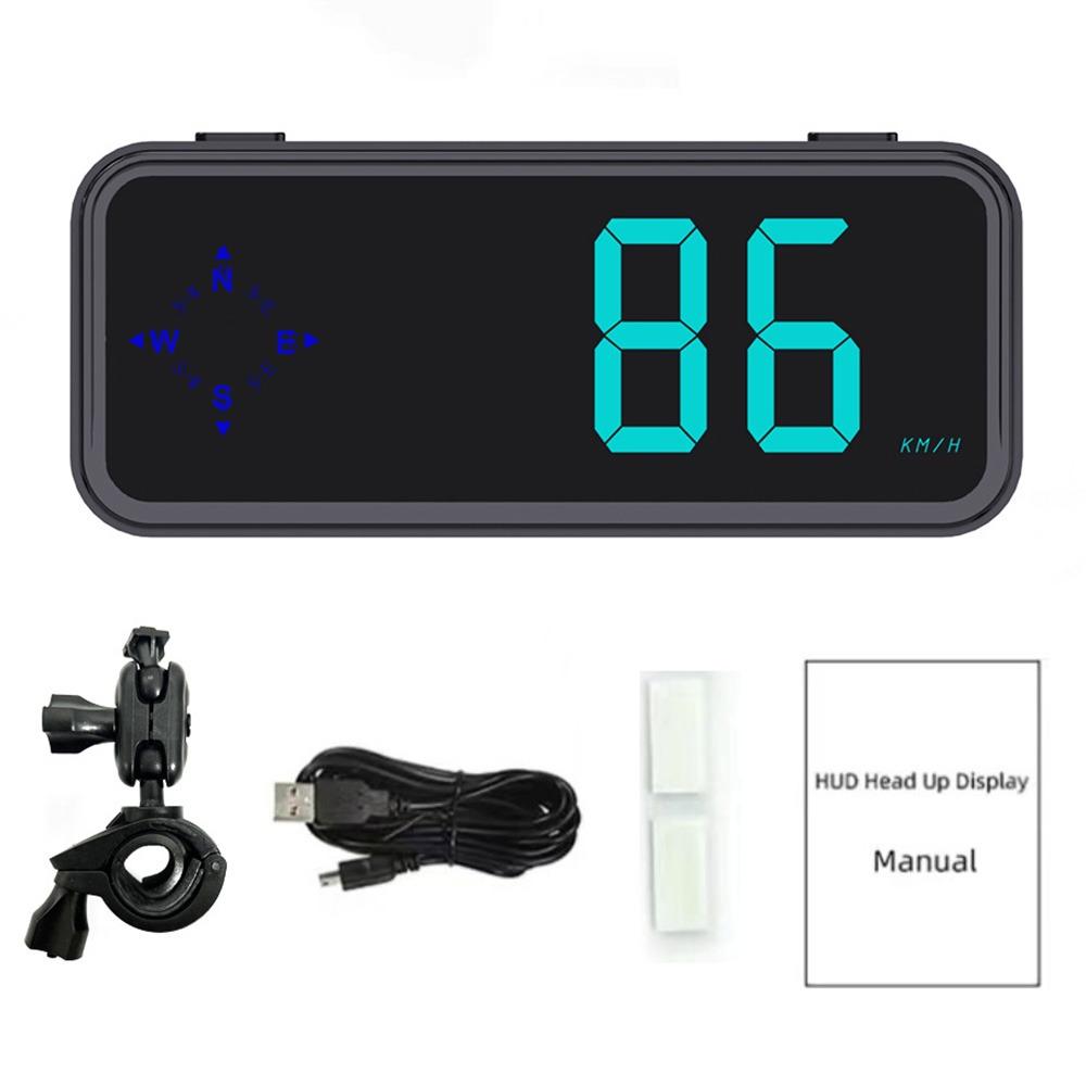 3in1 GPS Car Digital Speedometer Digital Clock Vehicle Speed Meter Safe Travel