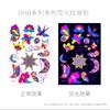 Fluorescent Butterfly Face Tattoo Sticker Nightclub Bar Sticker Flower Arm Waterproof Eco-Friendly Tattoo Sticker