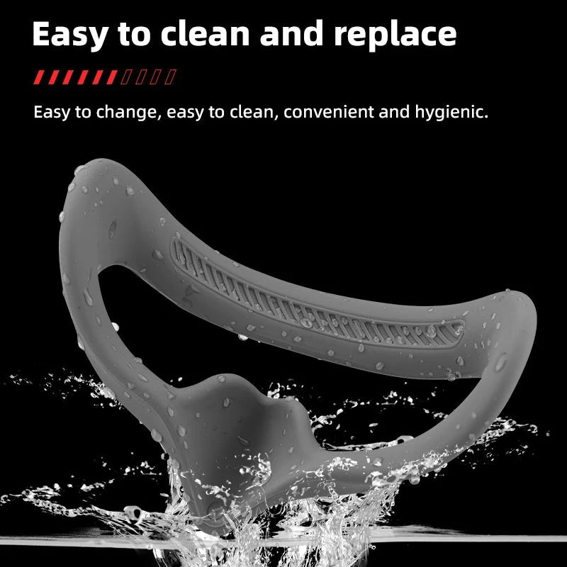 Маска для глаз/накладка для очков DJI AVATA Goggles 2, силиконовый защитный чехол, лицевая пластина, сменная повязка на голову, аксессуары для очков для дронов