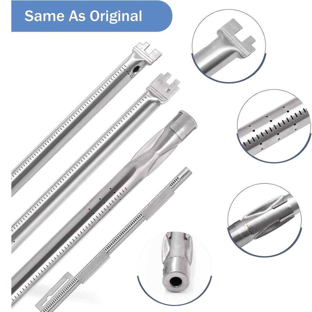 304 Stainless Steel Burner Head for Weber Spirit & GS4 Spirit II 300 Series (Model 69787)