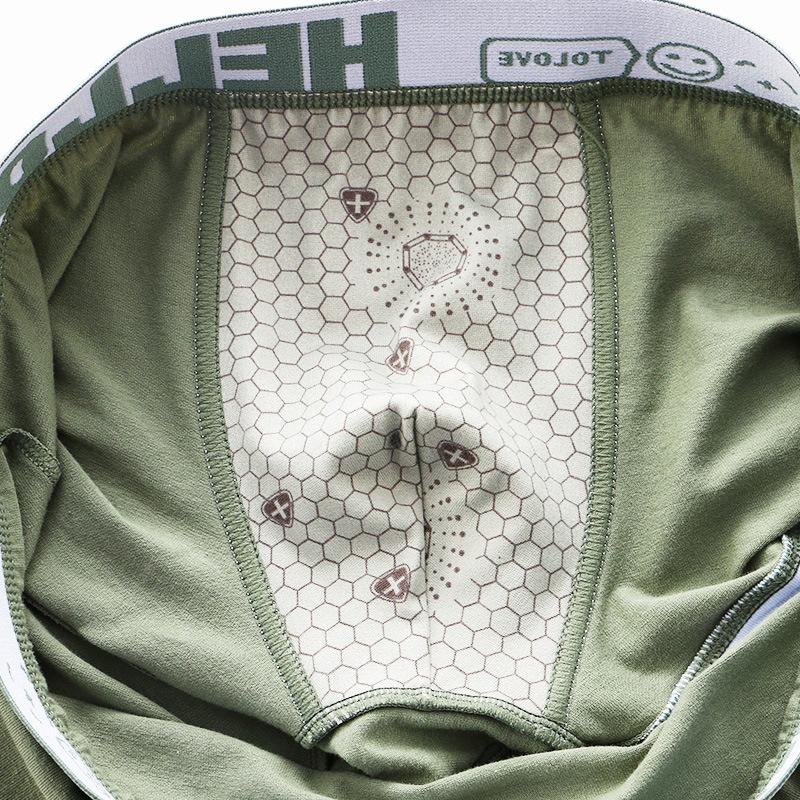 Сексуальные мужские трусы большого размера Cuecas Calzoncillos, хлопковые боксеры, мужское нижнее белье, мужские боксеры, дышащие U-выпуклые мужские трусы