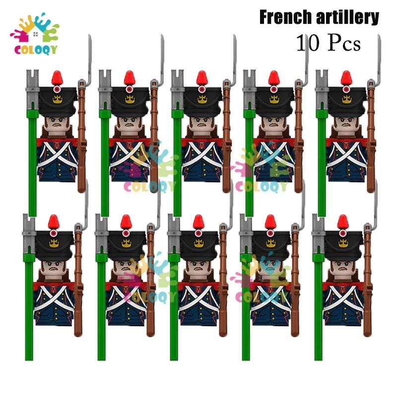 Kids Toys 22Pcs/10Pcs Napoleonic Wars Military Soldier Building Blocks Imperial Navy Figures Toys For Kids Birthday Gifts