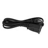 Extension Power Cable NEMA 1 15P To NEMA 1 15R Power Supply Cord for Printer Computer Camera