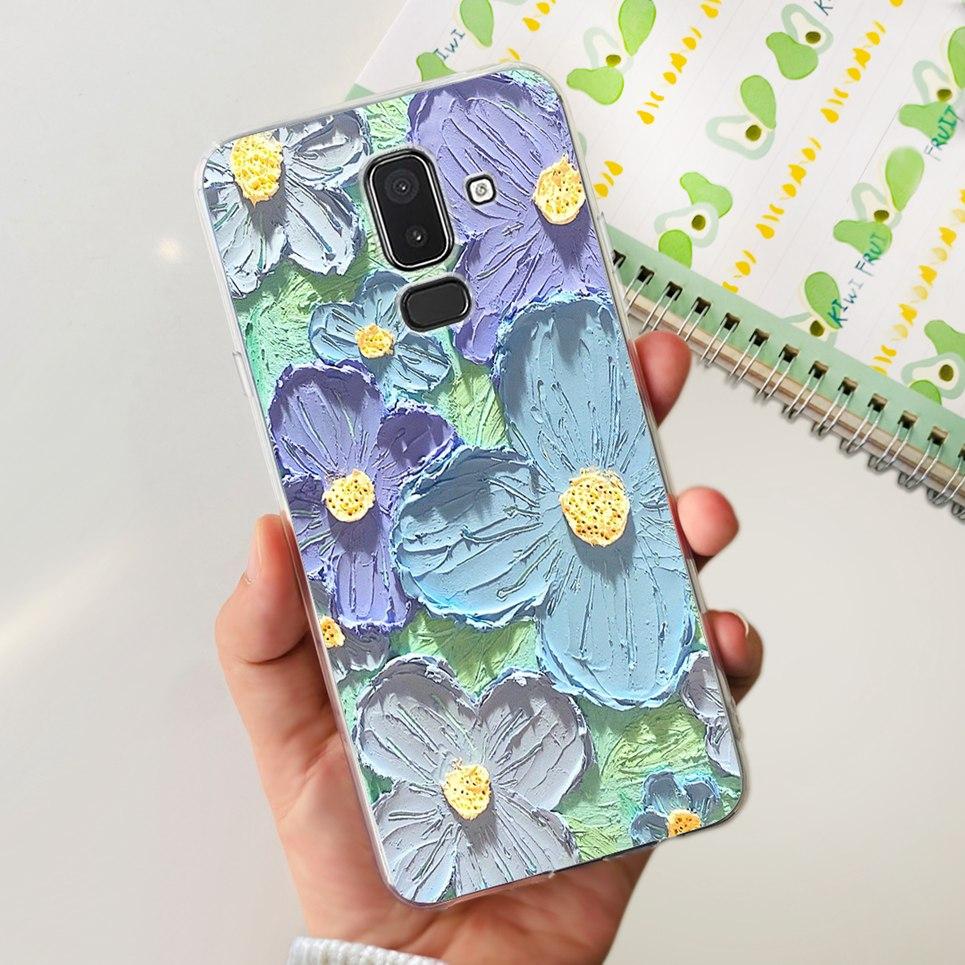 Чехол для Samsung Galaxy J8 2018 Чехол силиконовая задняя крышка для Samsung J8 2018 j810 Funda для Samsung J8 2018 Чехол для телефона Прозрачный Etui