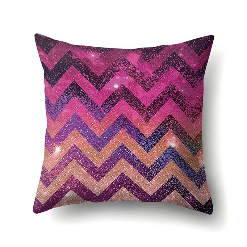 Polyester Pillowcase Automobile Decoration Home Printed Pillowcase