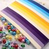 1350/360/520Pcs Colorful Origami Star Paper Strips Solid Color DIY Crafts Decorations Gift Kindergarten Teaching Materials