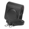 PU Leather Portable Single Shoulder Camera Case Protective Pouch Cover Bag for Fujifilm Instax mini70Black