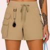 Shorts For Women Summer Shorts Casual Relaxed Fit With Patch Pocket