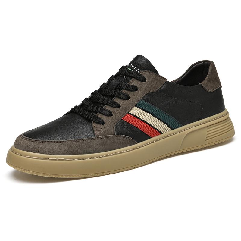 High Quality Men Genuine Leather Casual Shoes Spring Autumn Men Sneakers Luxury Brand Mens Shoes Comfortable Flat Male Footwear