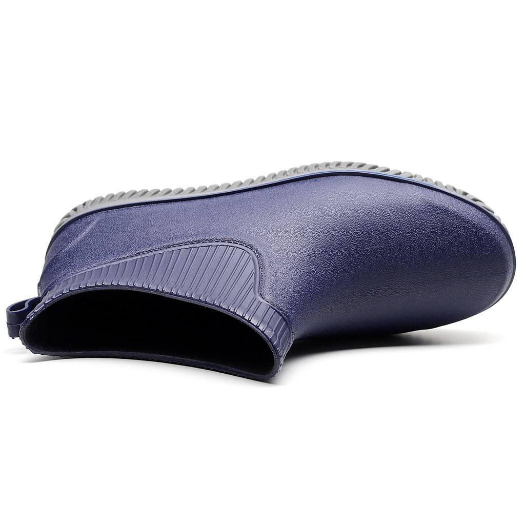 Мужская короткая нескользящая водонепроницаемая обувь, резиновые сапоги, модная обувь, обувь для рыбалки