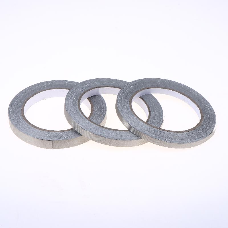 20-метровая двусторонняя проводящая тканевая лента, ширина 5 мм ~ 50 мм, односторонняя, для экранирования ЭМИ от ноутбуков, мобильных телефонов, ЖК-дисплеев, клейкая лента