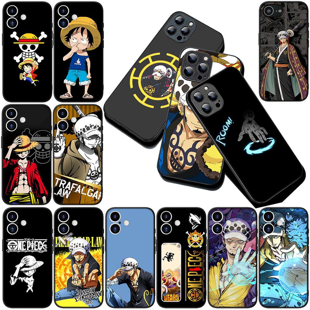 Cover for Motorola Moto Edge 70 60 Fusion NEO Pro G56 G96 G04 G05 20 G Stylus Phone Case Trafalgar Water Law One Piece Luffy