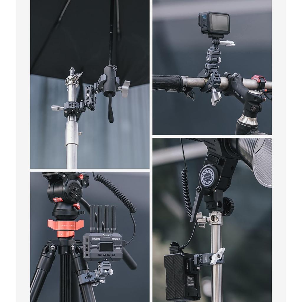 FALCAM F22 Quick Release Super Clamp Ensures Stability and Durability and Is a Quick Installation and Removal Camera Accessory for Photographers