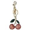 Модный брелок в виде вишни, сладкая универсальная подвеска в виде вишни для женщин и мужчин, изысканный рюкзак, украшения, аксессуары, подарки