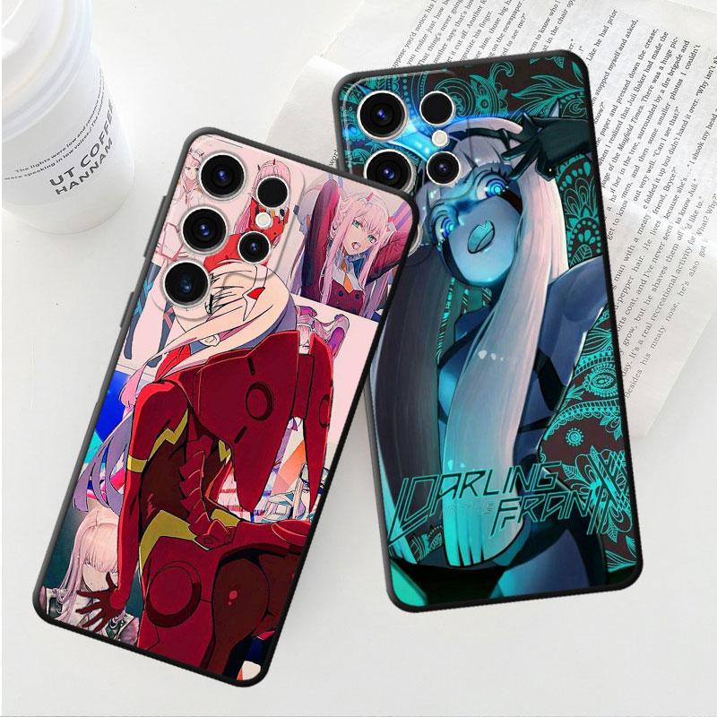 Чехол для Samsung Galaxy S10 S9 S23 Ultra 5g S21 S22 Plus S20 Fe S10e S8 «Дорогая во Франксе», аниме «Zero Two Girl», чехол