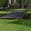 4 8 12 Pin Black HDPE Anti-UV Sun Shade Net Gazebo Shelter Outdoor Pergola Canopy Sun Cover Agriculture Greenhouse Sunshade Net
