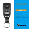 5PCS/LOT Xhorse XKHY00EN Universal Wire Remote Key 3 Buttons for Hyundai Type VVDI2 Car Remote Key X007 English Version