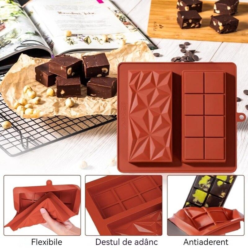 AieQaQ Silicone Chocolate Mold, 1 Inch, Pistachio - Perfect for Filled Chocolate Bars and Candies, Best Chocolate Mold in Dubai