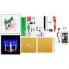 DIY Electronics Kit for Soldering Practice with Floating LED Display