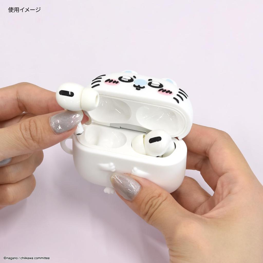 Gourmandies Chiikawa Silicone Case for AirPods Pro (2nd Generation)/AirPods Pro, Flying Squirrel Design (CK-76D)