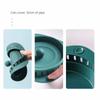 Silicone Floor Drain Cover Durable Anti-odor Press Type Hair Catcher Stopper Strainer Bathroom Accessories