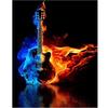 Full 5D Diy Diamond Painting Dream Guitar Embroidery Cross Stitch Home Decor Handmade Gift