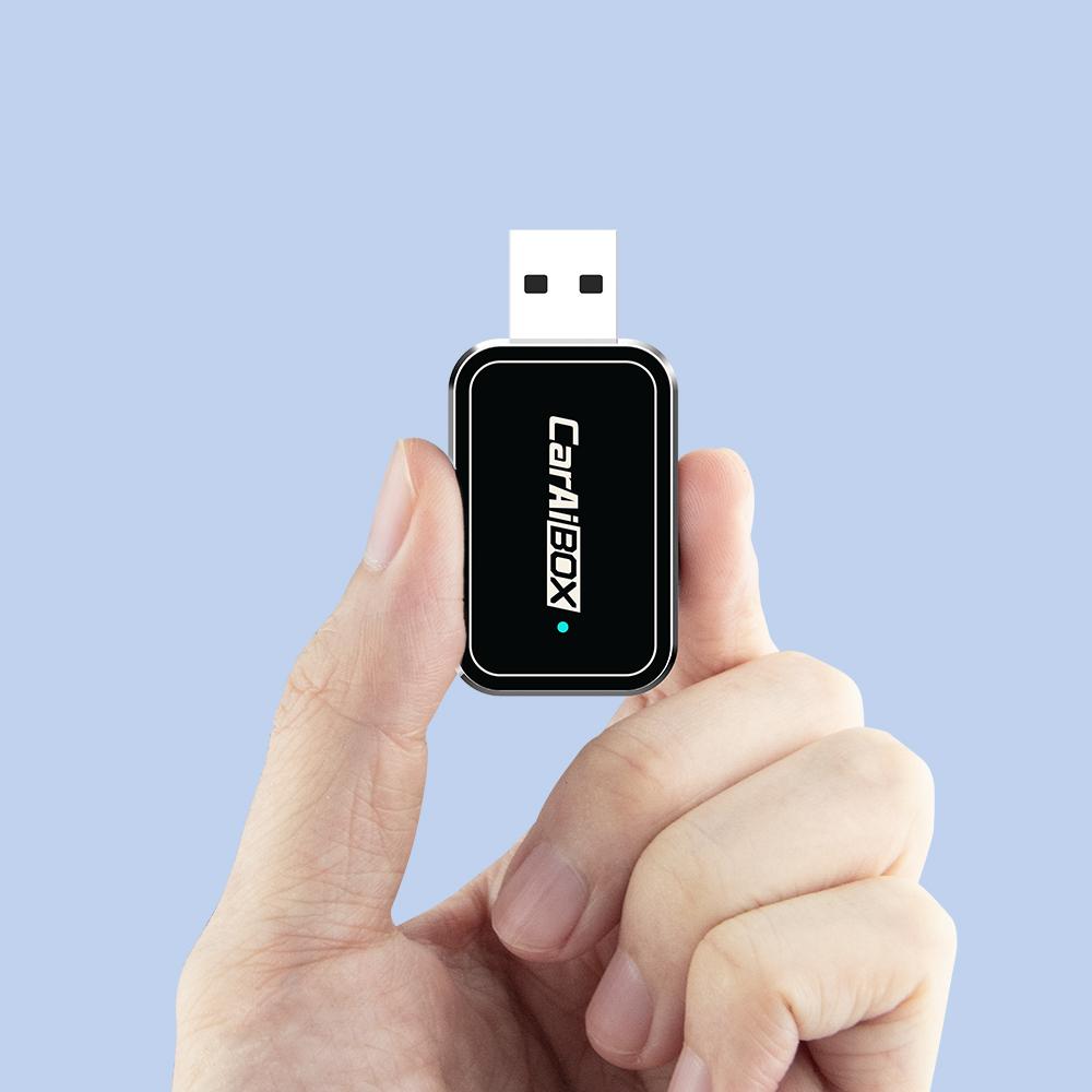 2 в 1 беспроводной адаптер CarPlay для Android, беспроводной адаптер Android Auto, Smart Mini Box, быстрое подключение с проводным подключением к беспроводному