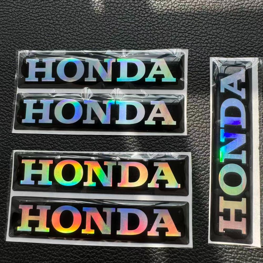ABO2 Honda Sticker 3D Soft Rubber Label Motorcycle Decoration Accessories Scooter Tail and Front Pcx160cbr650rpcx125nss350cbr1000r