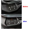 For Volkswagen VW ID.4 ID4  2022 2023 Car Headlight Switch Button Frame Ring Cover Trim Interior Part Refit