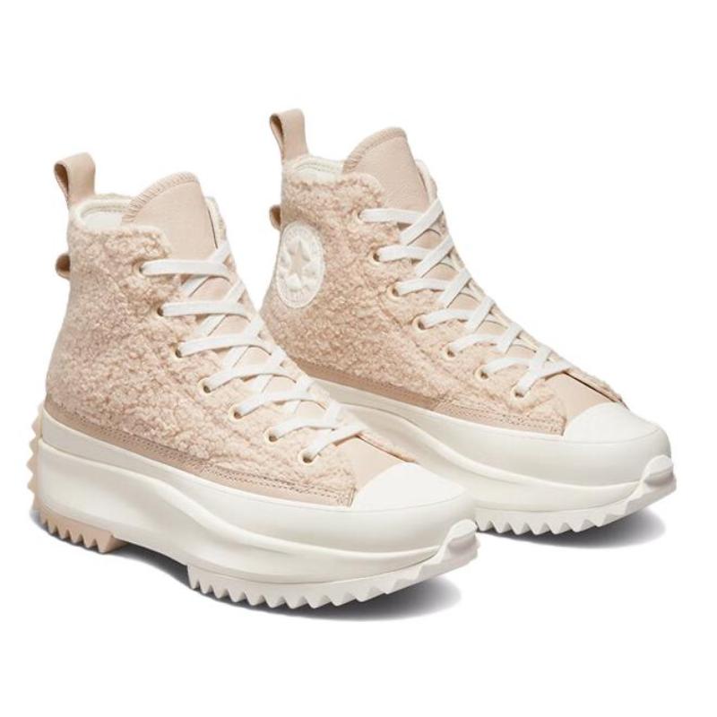Converse Run Star Hike Повседневные высокие эспадрильи Унисекс Розовые