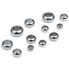 20Pcs High Quality Stainless Steel Beads Multi Sizes Large Holes Loose Beads For DIY Handmade Bracelets Earrings Jewelry Making
