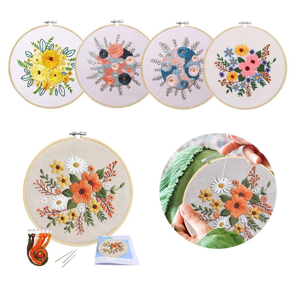Decor Home Decoration Cross Stitch Kit Set Embroidery Kit Handmade Needle Thread Suit DIY Crafts