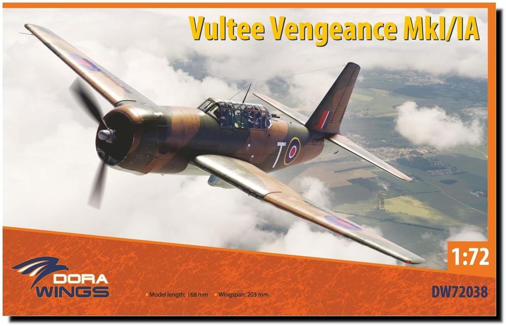 Рисунки Британский Valty Vengeance Пластиковая модель DWS72038 1/72 Mk.1/1A