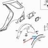 Mercedes-Benz ML/GLE W166 Wheel Arch Liner Bracket