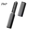 Electric Straightening Brush Mini Hair Straightener for Bangs, Cordless Root Lift & Frizz Control, USB Rechargeable Men Women