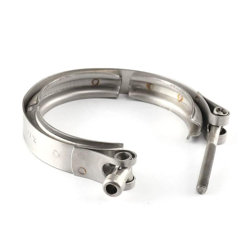 V-образный хомут мужской женский фланец выхлопной трубы из нержавеющей стали 304 турбо глушитель комплекты труб автомобильные аксессуары 2"2.5"3"3.5" 4" дюйма