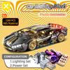 1:14 Supercar Building Blocks Set Adults Technology Build Model Optional Power Group 14+ Toys Boys Kids Christmas Gifts With Box