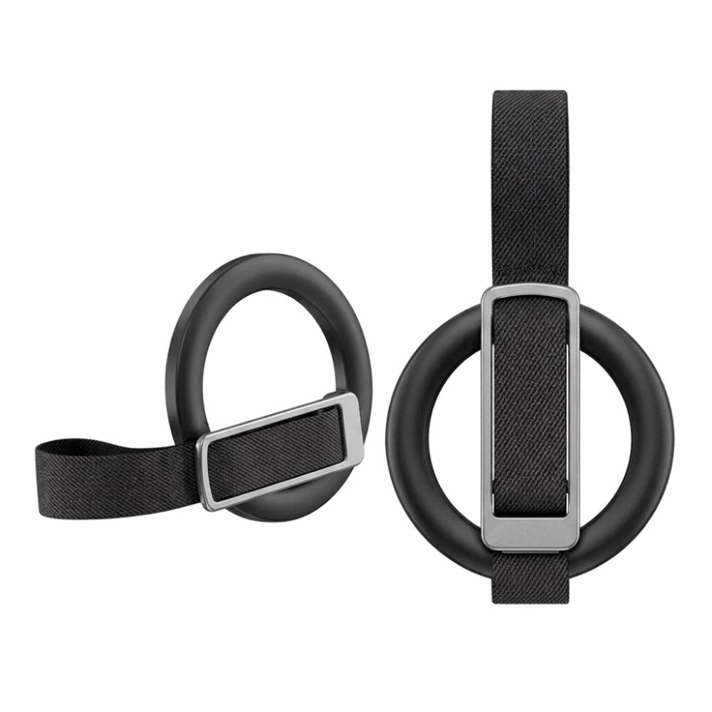 Foldable Magnetic Phone Holder Woven Strap Phone Mount Convenient Phone Kickstand Video Watching