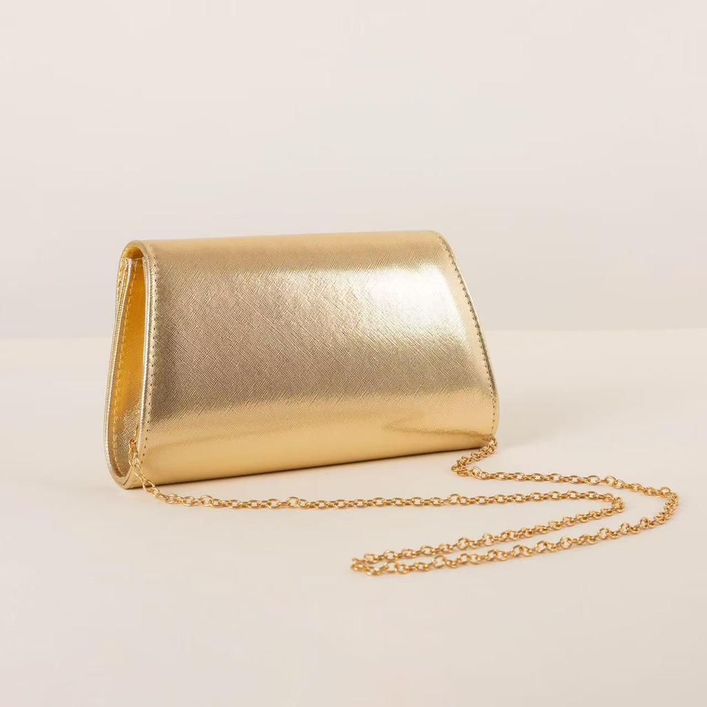 Trendy European & American Women's Clutch: Classic Handheld Evening Bag, Luxurious Crossbody & Shoulder Style.