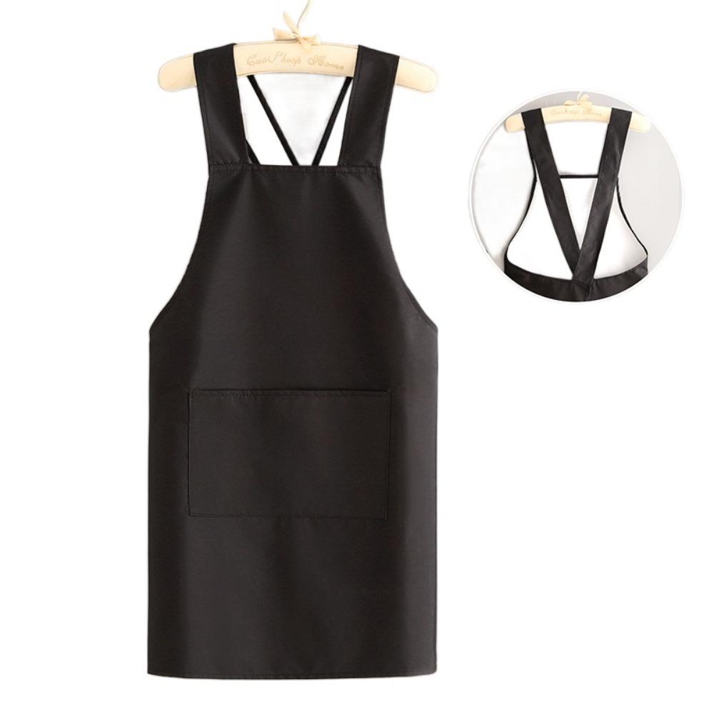 Waterproof Kitchen Cooking Apron Stain-proof Dishwashing Cleaning Apron Baking