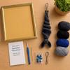 Hanging DIY Crochet Bat Kit Soft‑Yarn Halloween Crochet Ornament Set  Beginner Friendly