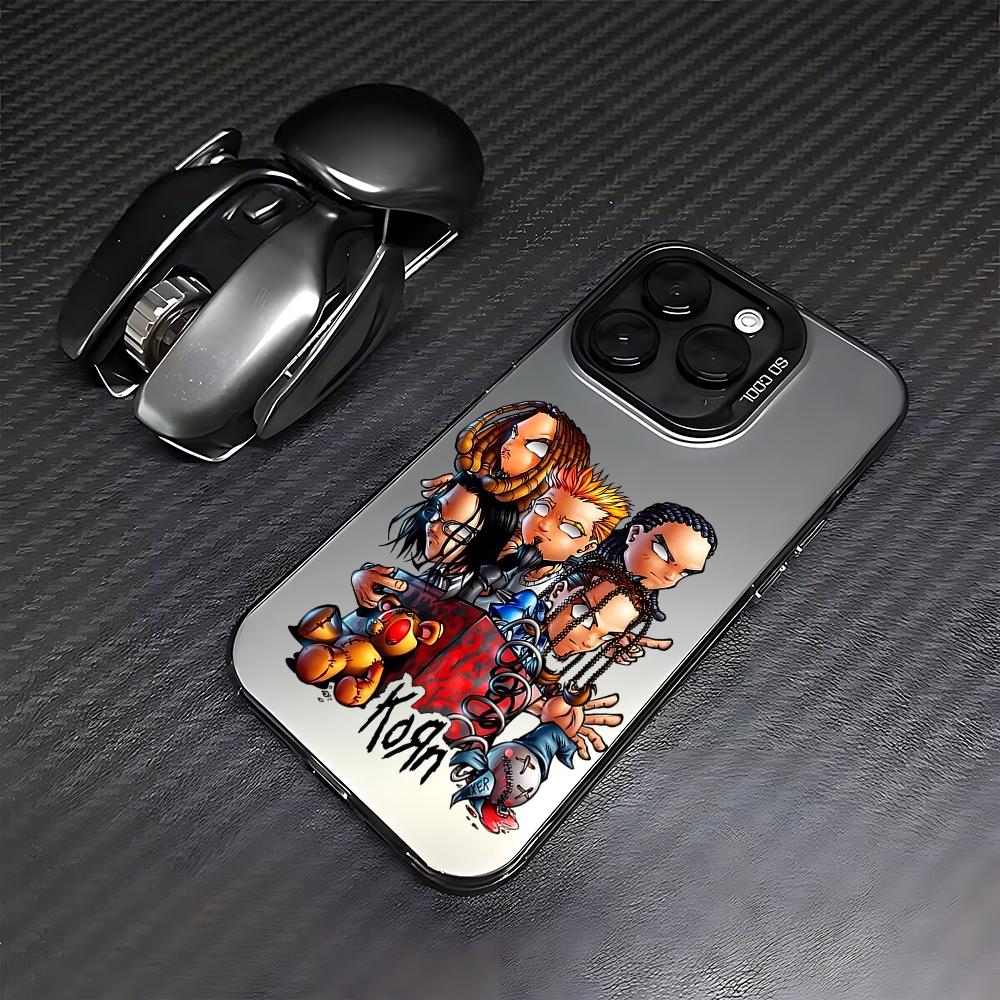 K-Korn Rock Band Phone Case for Samsung Galaxy S25 S24 S23 S22 S21 S20 Note20 FE Ultra Edge Plus 4G 5G Anti Fall Matte Cover